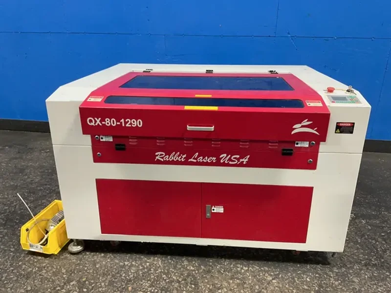 RABBIT LASER USA 36” X 46” CO2 LASER MACHINE   -  QX-1290
