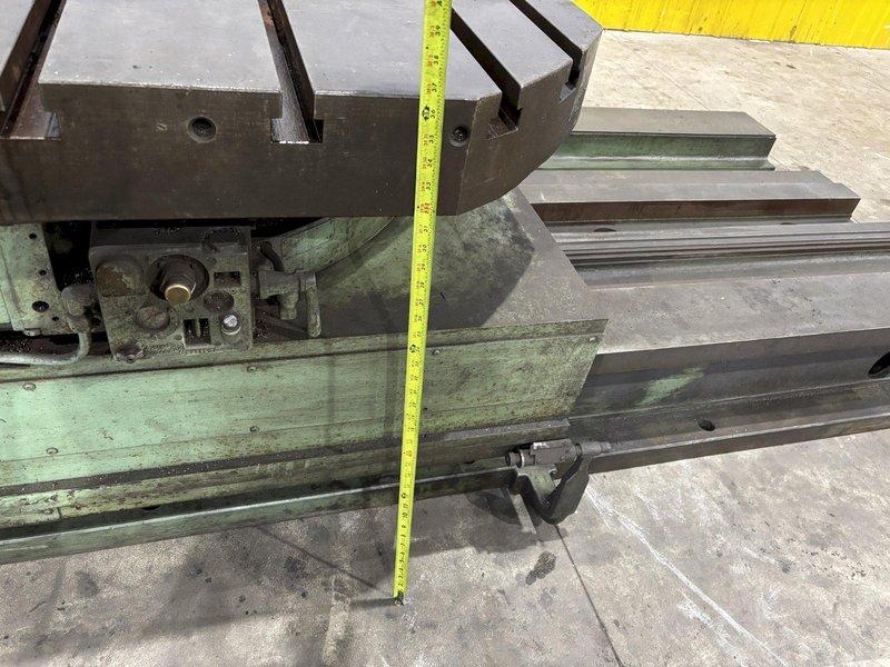 60&quot; X 60&quot; CINCINNATI GILBERT ROTARY TABLE W/ 60&quot; POWER TRAVEL: STOCK #23585