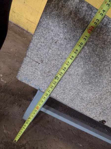 8&#039; X 4&#039; X 14&quot; CHALLENGE PRECISION LAYOUT INSPECTION GRANITE TABLE: STOCK #23796