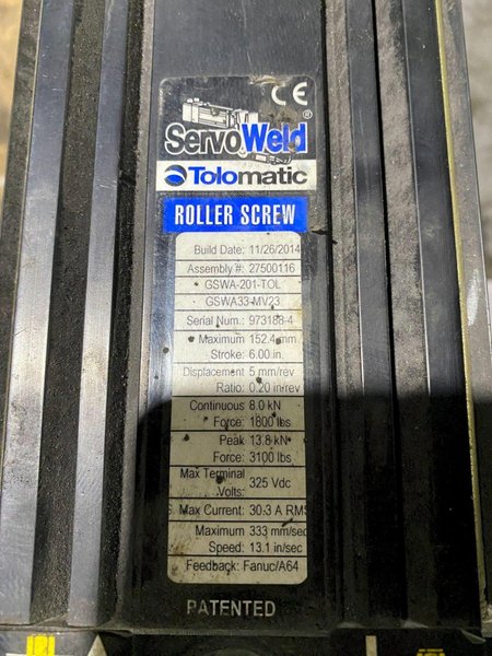 CENTERLINE CRSPIE-220-06534 Pinch-Type Weld Gun USED