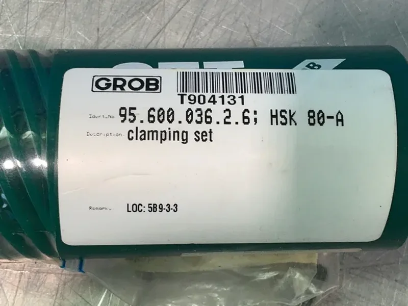 Grob Clamping Unit - 95.600.036.2.6; Hsk 80-a