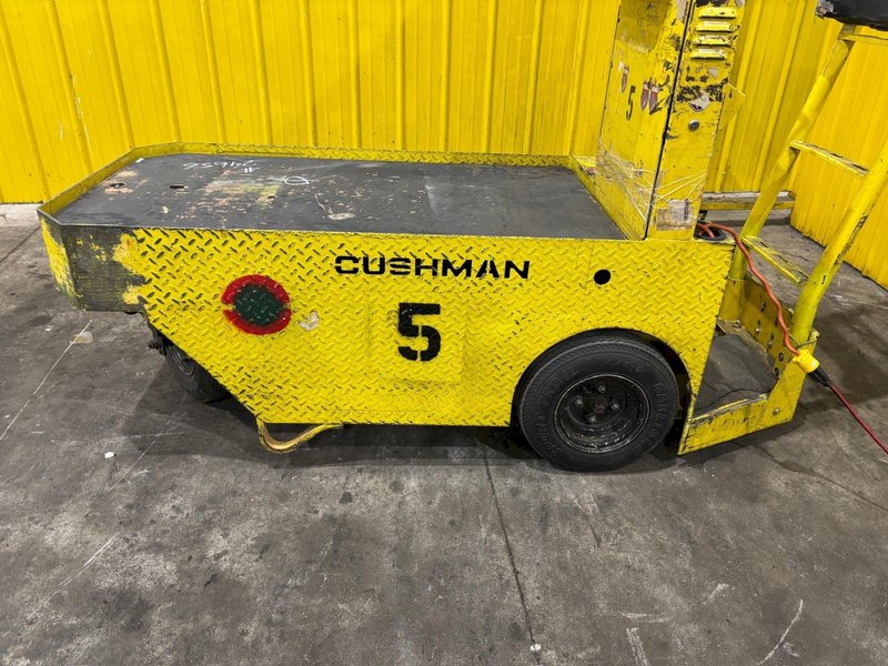 36 VOLT CUSHMAN MODEL #898361 STOCK CHASER/TUGGER CART: YOBRO #24656