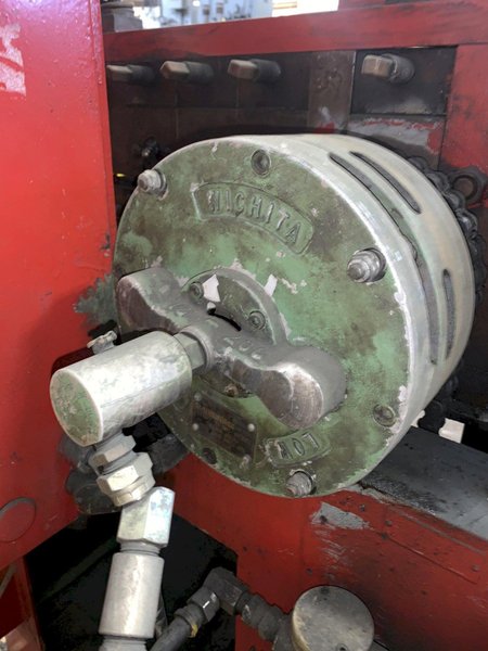 24" WIDE X .125" CWP MODEL #24C 7 ROLL POWERED COIL STRAIGHTENER: STOCK #13904