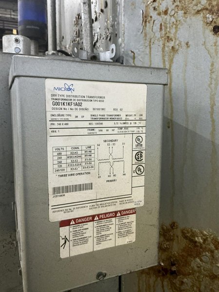 40" X 60" BETTER ENGINEERING MODEL #FRD4000LXP 3-STAGE HEATED PARTS WASHER: YOBRO #25050