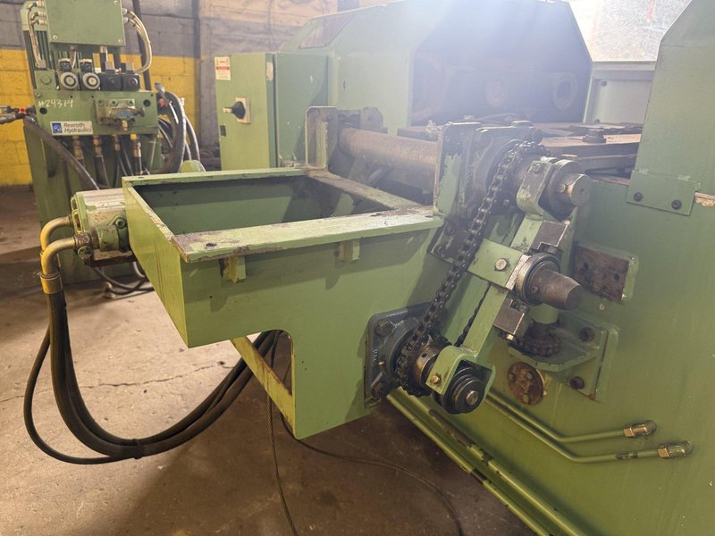 2001 BERCO PT250 TRACK PRESS WITH WTC TRACKMASTER IMPACT WRENCH &amp; CONVEYOR: YOBRO #24374