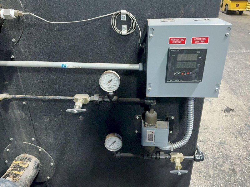 PARKER BOILER CO 5,000,000 BTU/HR INPUT, 125 PSI NATURAL GAS THERMAL LIQUID HEATER  -  HT5000