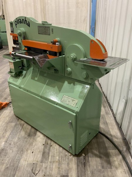 50-TON PIRANHA MODEL P50 HYDRAULIC IRONWORKER: STOCK #80961