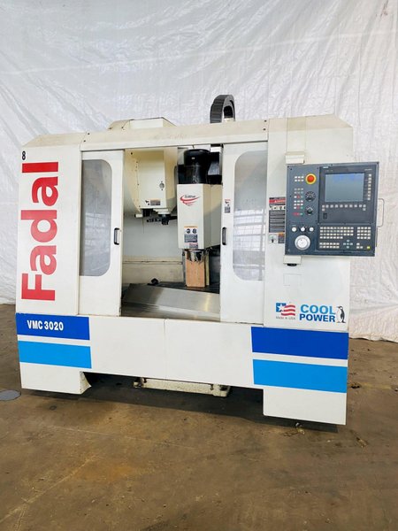 FADAL 3020 HT VERTICAL MACHINING CENTER. STOCK # 0633721