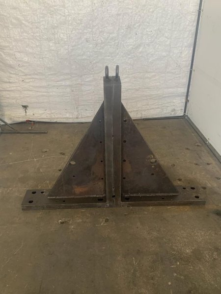 (2) 7&quot; x 36&quot; x 26&quot; ANGLE PLATES. STOCK #0104423.
