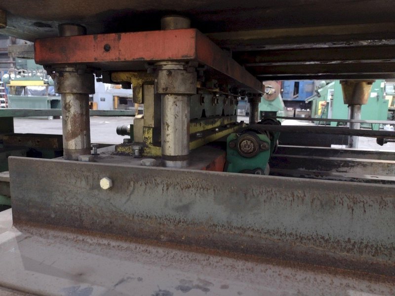 16 STAND X 4&quot; x 36&quot; WIDE R-PANEL ASC ROLLFORMER LINE WITH REEL &amp; CUT OFF, BECK CONTROLS: STOCK 21176