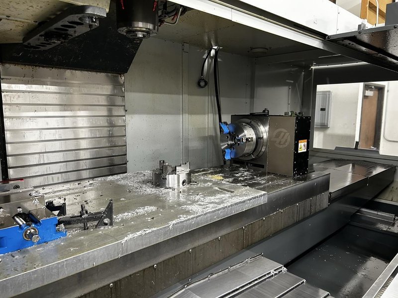 Haas VF-10/50 VMC, 2020 – TSC, Probe, 4th Axis
