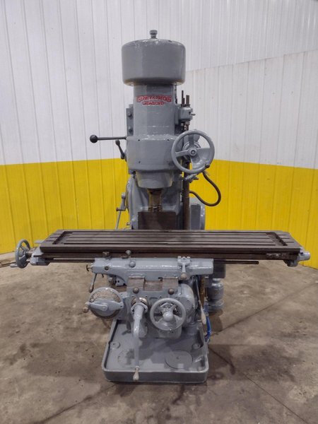 #3 KEARNEY &amp; TRECKER MILWAUKEE MODEL #3 VERTICAL MILLING MACHINE 64" x 13" x 10 HP: YOBRO #24458