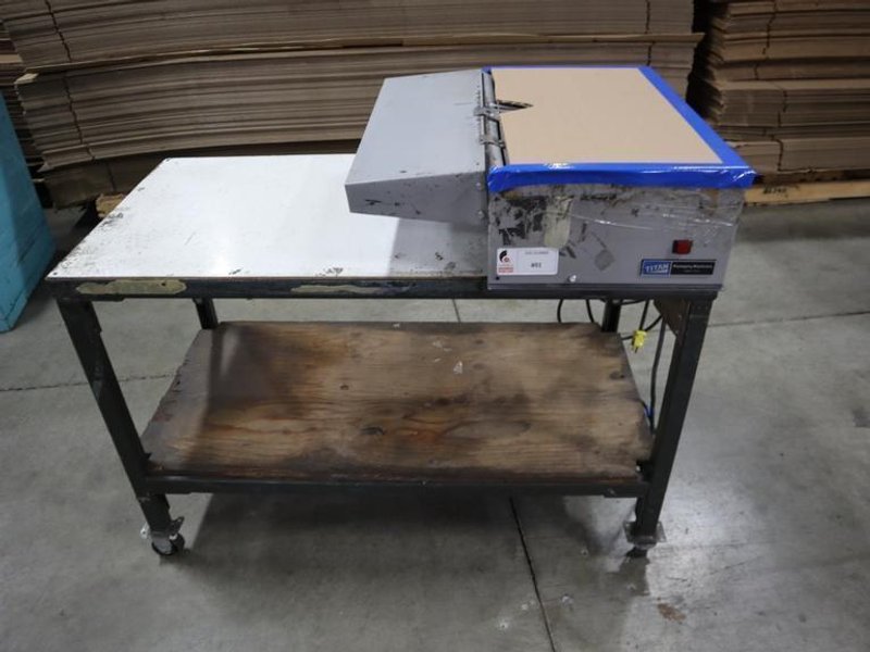 Allied Automation Titan Bagmaster 501 - Bag Opener and Filler - Blower Style w Cart- Auction Item