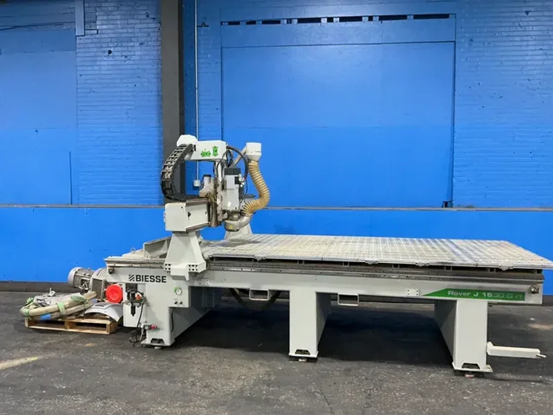 BIESSE 61” X 121” CNC ROUTING TABLE   -  ROVER J1530 GFT