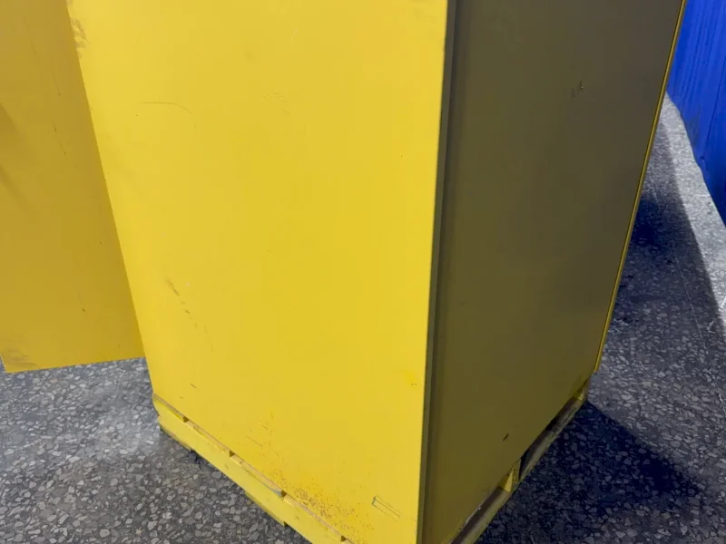 34" X 34" X 65" FLAMMABLE CABINET