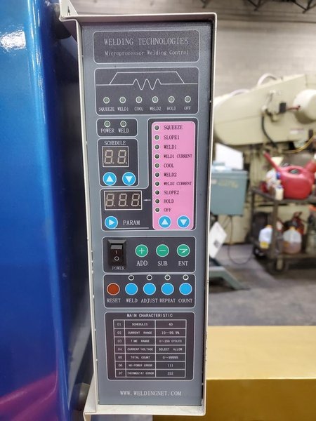 WELDING TECHNOLOGIES BUTT WELDER (Stk # 14143)
