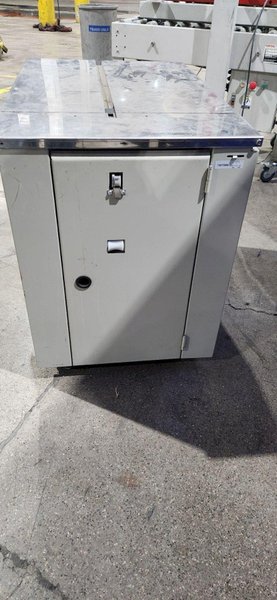 ULINE SEMI AUTOMATIC STRAPPING MACHINE PN: H-959 USED
