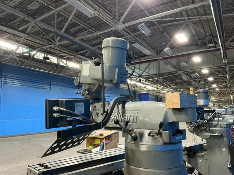 ALLIANT 9” X 48” VERTICAL MILL  -  ALLIANT 48/VC