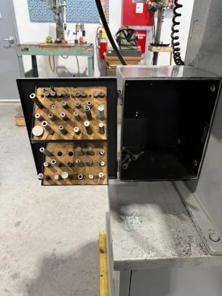 HAEGER HP6-B  6 Ton Hydraulic Insertion Press &amp; Autofeed Bowl USA #7306