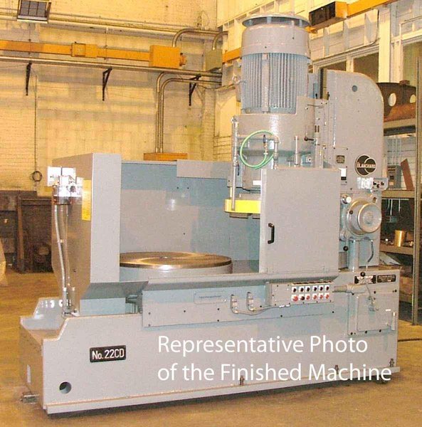 Blanchard #22HD-42, 42&quot; Geared Head Vertical Spindle Rotary Surface Grinder, Remanufactured W/ 1 Yr Warranty
