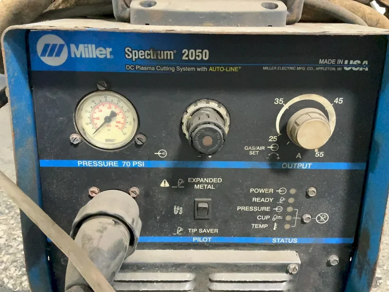 MILLER PLASMA CUTTING SYSTEM  -  SPECTRUM 2050