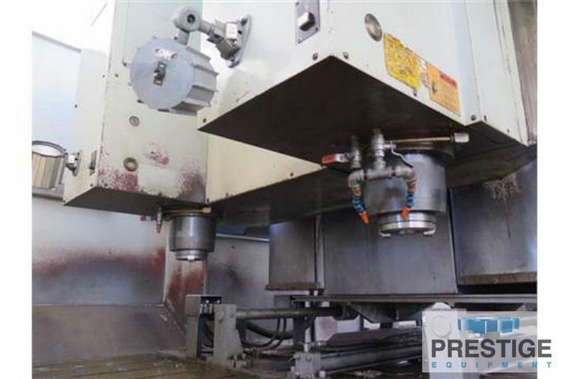 Mighty Viper B-4000GTDW Twin Spindle CNC Bridge Mill