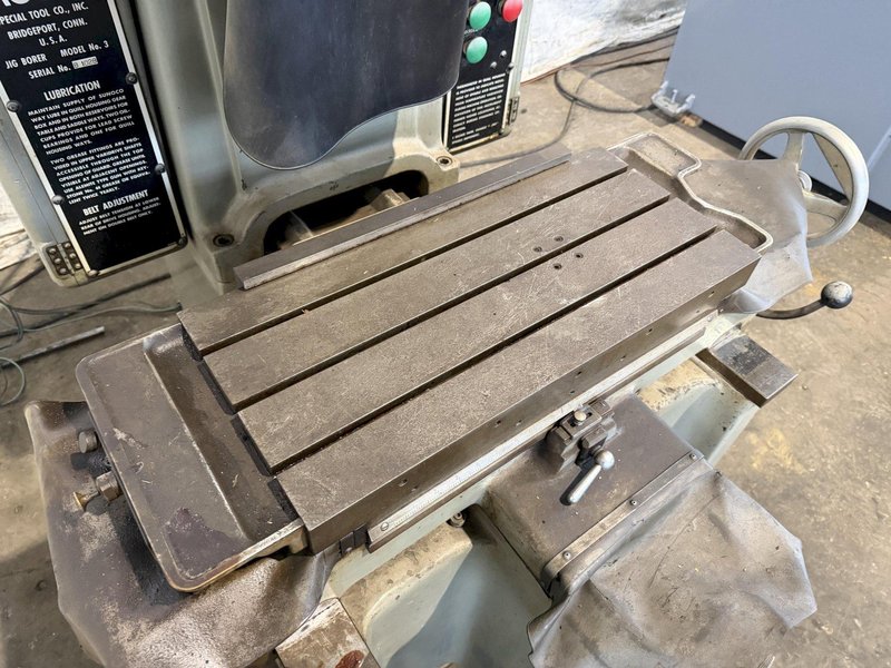 MOORE #3 JIG BORER MACHINE. STOCK # 0224226