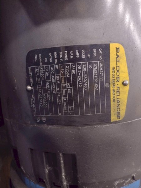 500 KW AJAX TOCCO (2015) PACER 1 INDUCTION HEATER SOURCE MACHINE: STOCK #14409