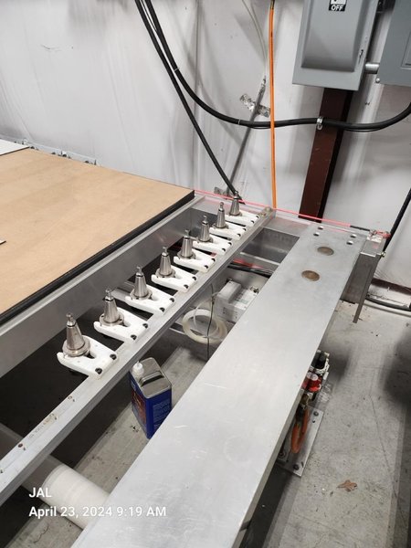 5′ x 16.5′ CNT Motion Systems CNT-950 ACM Panel &amp; Alucobond CNC Router, 2022 – 24k Spindle, Dust Collection