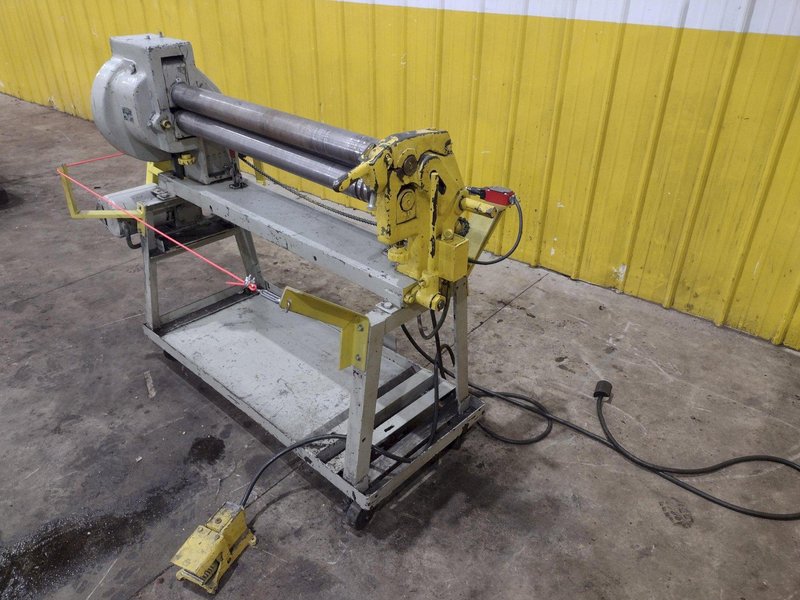 37" PECK, STOW &amp; WILCOX MODEL #416E MOTORIZED PLATE BENDING ROLL: YOBRO #25702