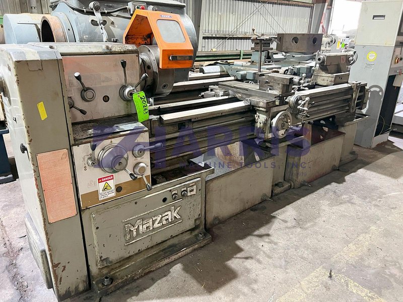 Used, 20” x 80” Mazak Engine Lathe