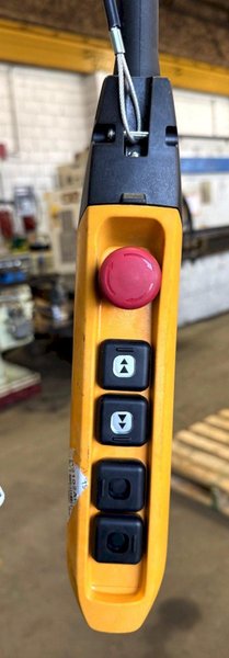 2 Ton Harrington Electric Chain Hoist, Power Trolley, New-Unused