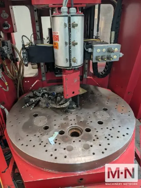 85 TON 5 OZ ENGEL MODEL ES200H/85  LIM SILICONE VERTICAL CLAMP INJECTION MOLDING MACHINE MFG 2006