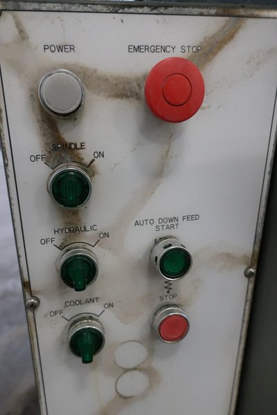 Mitsui High-tec MSG-200H1H Hydraulic Automatic Surface Grinder, 6"x12" Chuck, Auto Incremental Downfeed, New 1993