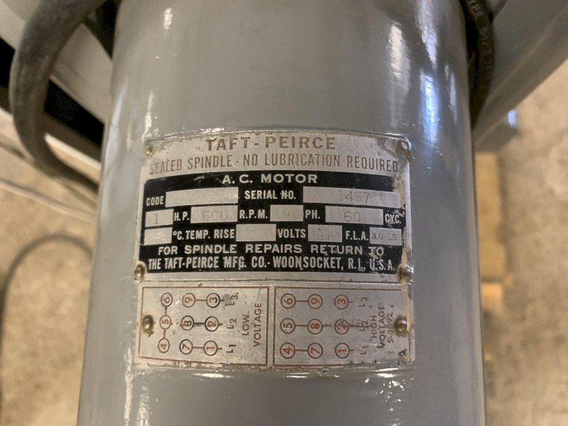 5" x 12" Taft-Peirce Manual Precision Surface Grinder (rebuilt)