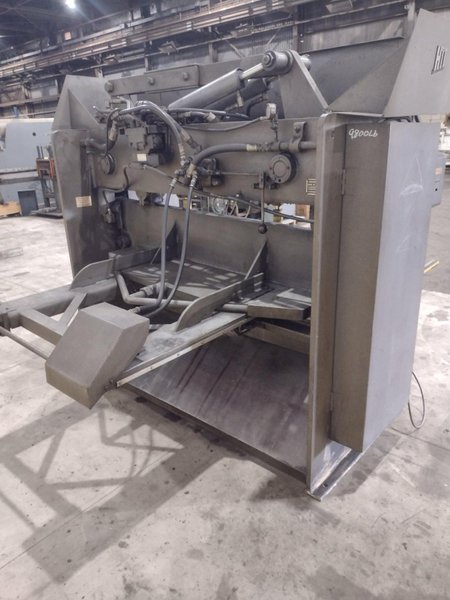6&#039; x 3/8&quot; HTC MODEL #375-6S HYDRAULIC SHEAR: STOCK #21236