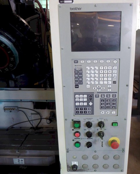Brother CNC Drill &amp; Tap Center TC-R2A, 10K RPM, 14 ATC, Pallet Changer, 2006