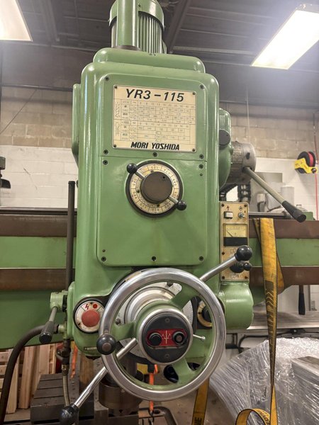 Mori Seiki / Yoshida Model YR3-115 Radial Arm Drilling Machine