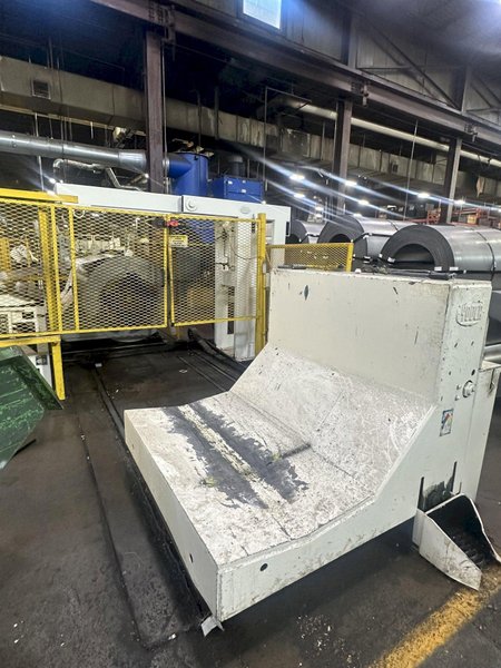 54" X .110" YODER SLITTING LINE, COMPLETE LINE: YOBRO #24277