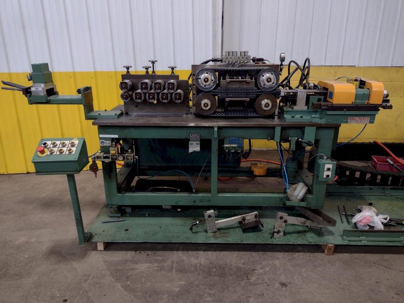 BURR OAK MODEL #VBHB RETURN TUBE BENDER &amp; MODEL #MTCO STRAIGHTENER FEEDER: STOCK #15868