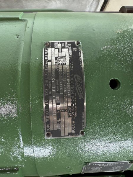 60 TON ROUSSELLE MODEL 6B DOUBLE-CRANK GAP FRAME PRESS. STOCK # 0235625.