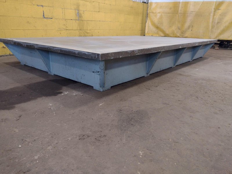 10&#039; X 6&#039; X 13&quot; STEEL LAYOUT TABLE: STOCK #23784