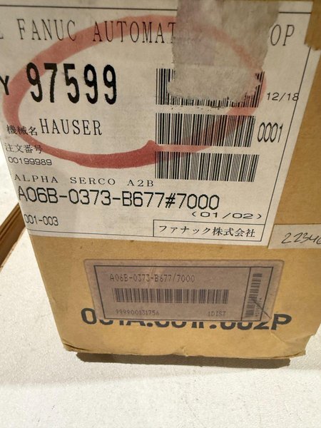 FANUC A06B-0373-B677#7000 SERVO MOTOR NEW WITH BOX