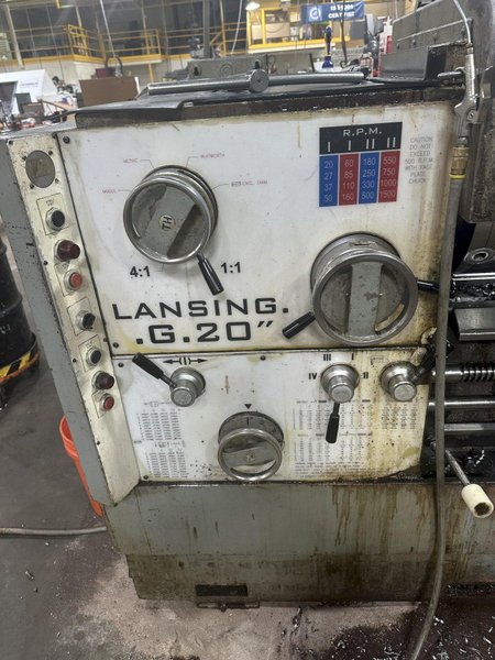 18/26&quot;&quot; x 120&quot; Lansing Big Bore Engine Lathe