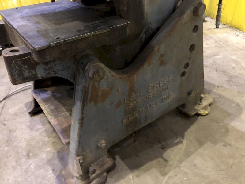 60 TON L &amp; J MODEL #60 OBI FLYWHEL PRESS, 4&quot; STROKE: STOCK #15363