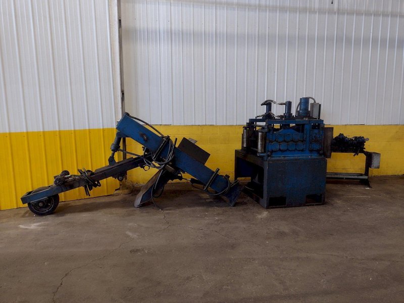 30,000 LB X COIL FEED LINE, COIL CAR, COIL REEL, STRAIGHTENER: STOCK 16918