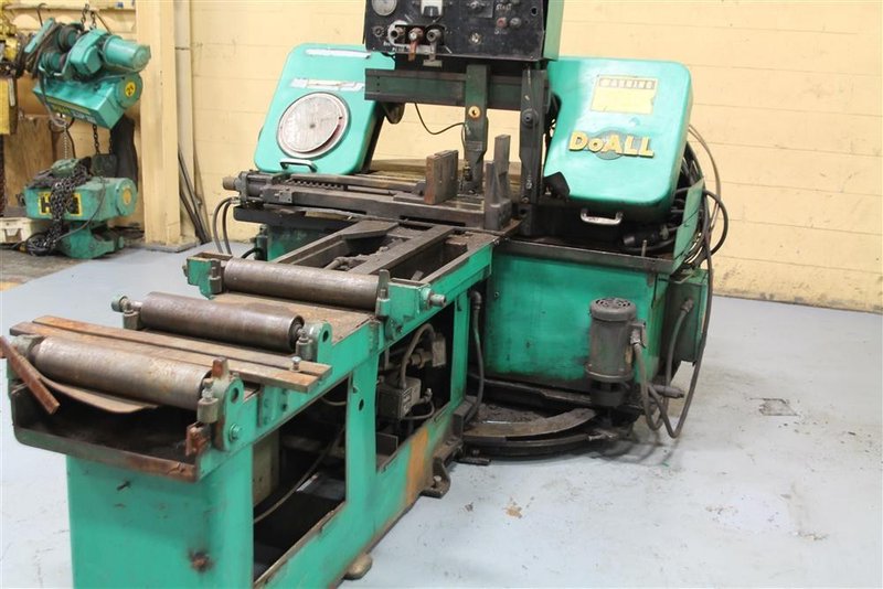 12' X 20' DOALL AUTOMATIC FEED HORIZONTAL SAW: STOCK 59766