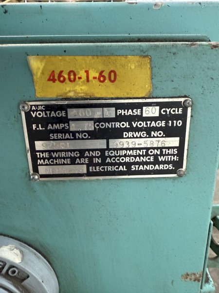 10 TON/20,000 LBS ARONSON POWERED TANK TURNING ROLLS. STOCK # 0341225.