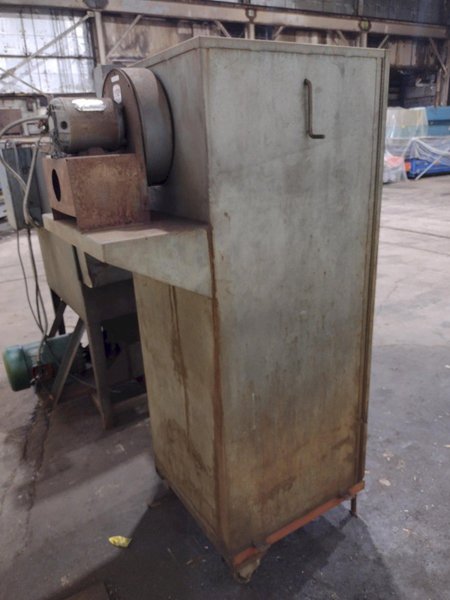 11.4 CU FT A-E-S MODEL #STEELABRATOR B-150 SHOT BLAST BARRELL TUMBLER MACHINE: STOCK #19315