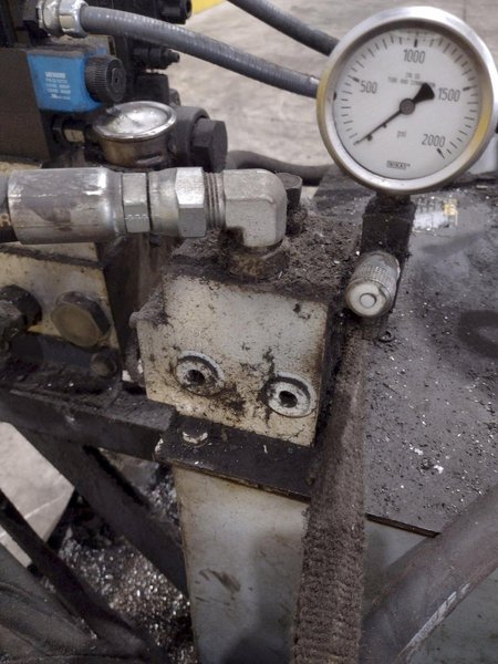 15 HP PARKER V PAK PUMP HYDRAULIC UNIT: STOCK #23505